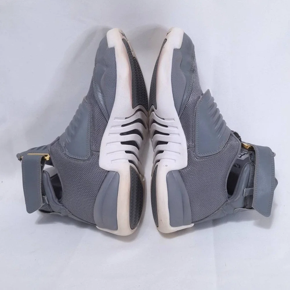 Air Jordan Generation 23 Grey Men‎ 11 Adjustable Strap Gold Jumpman AA1294‑004